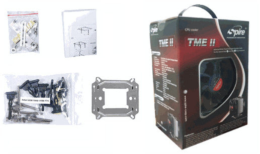 Spire TME II TherMax Eclipse II Universal CPU Cooler PWM Fans