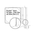 Anti-Vibration Soft Silicone Fan Gaskets - Coolerguys