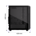 Endorfy Arx 500 Air - ATX Computer Case (EY2A010)