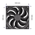 Endorfy Fluctus 140 PWM Fan (EY4A003)