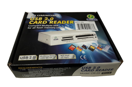 Lian Li CR-25  20 in 1 card reader Black - Coolerguys