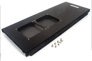 Lian Li T-71-B Upgrade Top Panel Two 120mm Fan Holes- Black - Coolerguys