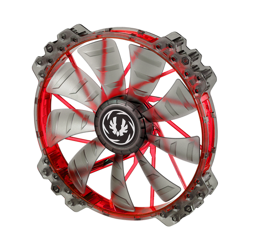 BitFenix Spectre Pro 200x200x25mm 12 Volt Fan Red LED BFF-LPRO-20025 (Open Box) - Coolerguys