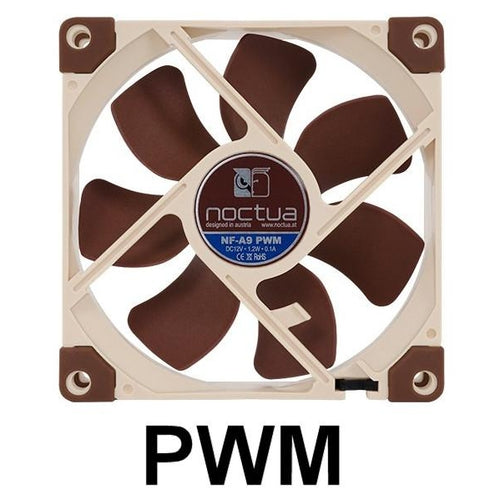 Noctua 90x90x25mm 12 Volt 4 Pin PWM Fan  NF-A9 - Coolerguys