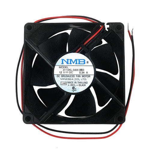 NMB 80x80x25mm Low Speed 12 Volt Fan 3110KL-04W-B60