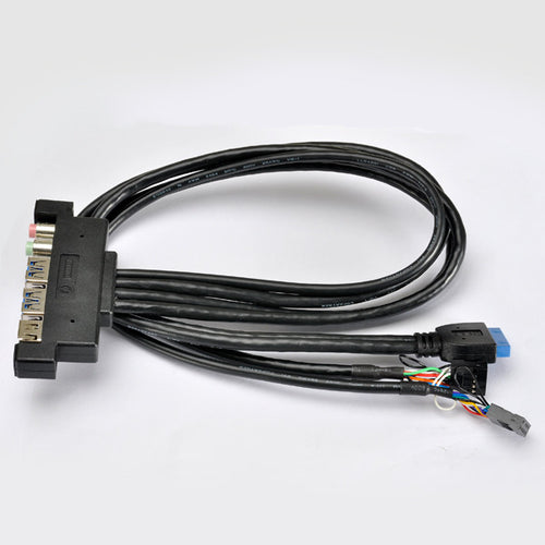 Lian Li USB3.0 (20pin-plug) Multi-Media I/O Ports Cable Kit PW-IE20AH51T0 - Coolerguys