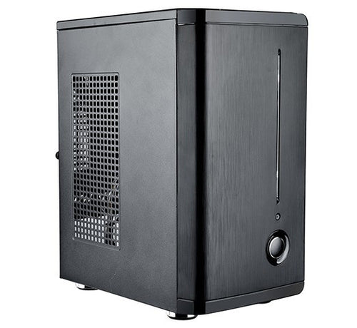 Spire Powercube 501 mini case Black #SPM501B-300W-PFC-2U3 with power supply - Coolerguys