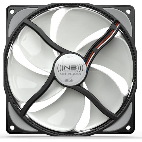 Black Noise Blocker 120x120x25mm Bionic Loop High Speed Fan B12-3 - Coolerguys