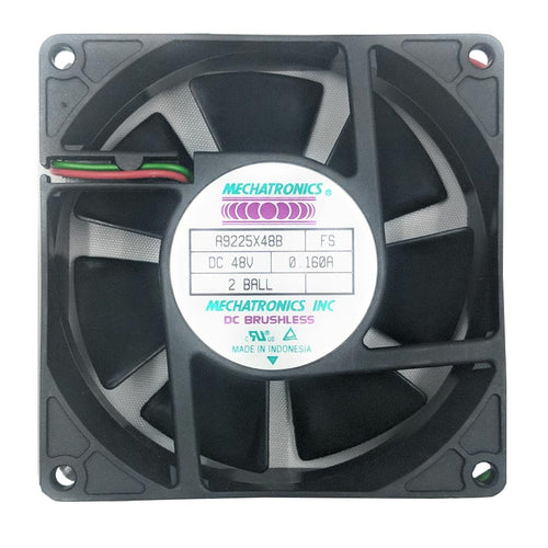 Mechatronics 92x25mm Dual Bearing 48V Fan A9225X48B‐FS - Coolerguys