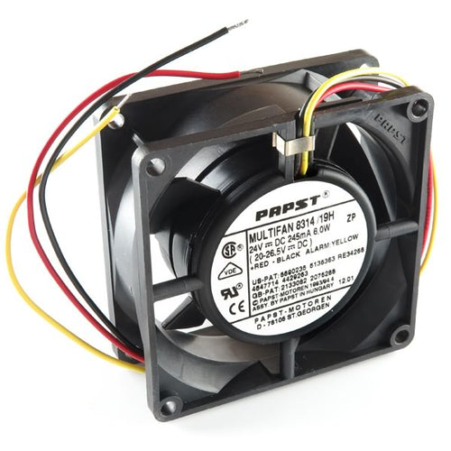 EBM-Papst 80mm (80x80x32) 24v Fan with Alarm 8314/19H - Coolerguys