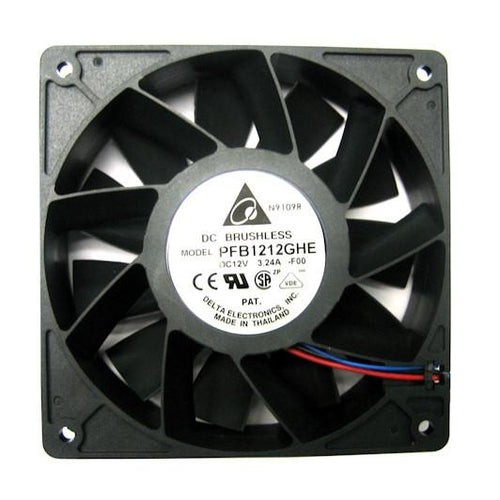 Delta 120x120x25mm Exterme-Hi Case Fan PFB1212GHE-F00 - Coolerguys