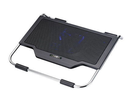 Logisys Laptop Cooling Stand w/ Blue LED  NP2000BK - Coolerguys