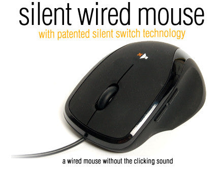 Nexus Silent wired mouse # SM-8500 - Coolerguys