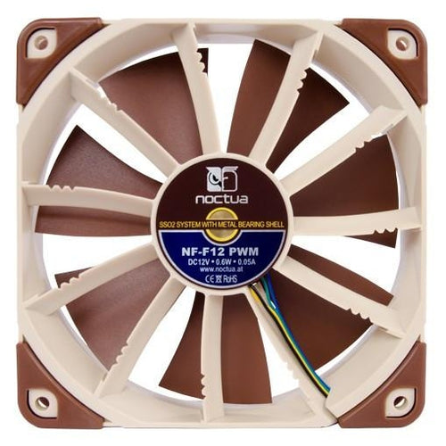 Noctua 120x120x25mm NF-F12 PWM  Fan - Coolerguys