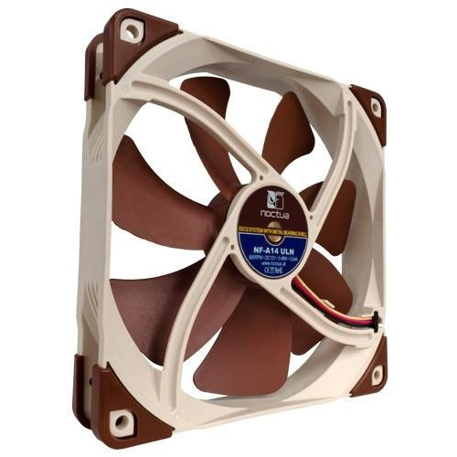 Noctua 140x140x25mm Premium Fan NF-A14 ULN - Coolerguys