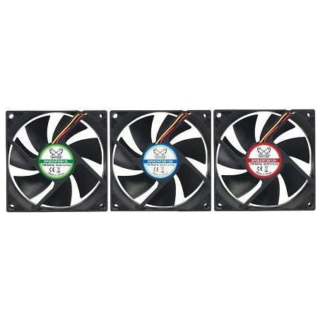 Scythe KAMA FLOW 2  92x92x25mm Case Fan SP0925FDB12 - Coolerguys