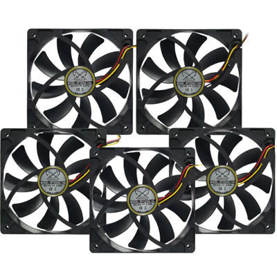 Scythe "SLIP STREAM" 120x120x25mm Case Fan SY1225SL12 - Coolerguys