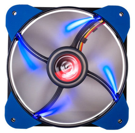 Spire Air Force 120mm LED Fan - SP12025N7L4-B-PWM - Coolerguys