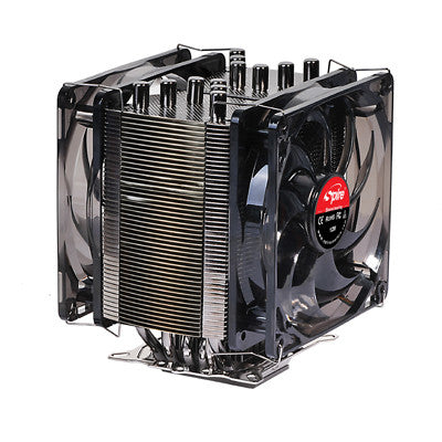 Spire Gemini Rev. 2 CPU Cooler  SP986B1-V2-2P - Coolerguys