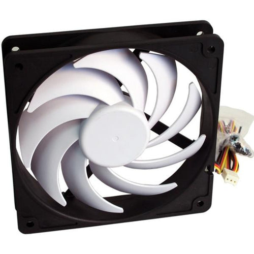 Swiftech Helix 120x120x25mm 9 Blade 12 Volts Fan HELIX-120-BW - Coolerguys