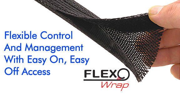 Techflex FLEXO WRAP .75 inch Flexible Control – Coolerguys